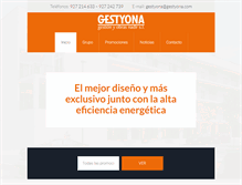 Tablet Screenshot of gestyona.com